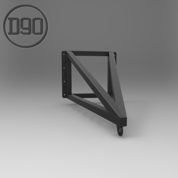 Кронштейн для боксерского мешка настенный-02