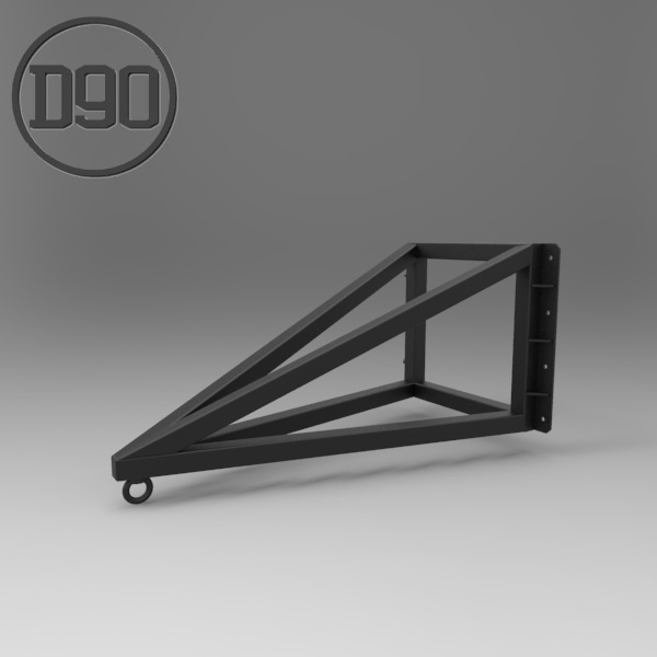 Кронштейн для боксерского мешка настенный-04