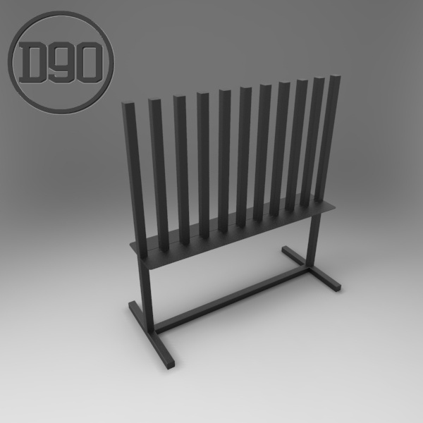 Стойка гантельная большая-04